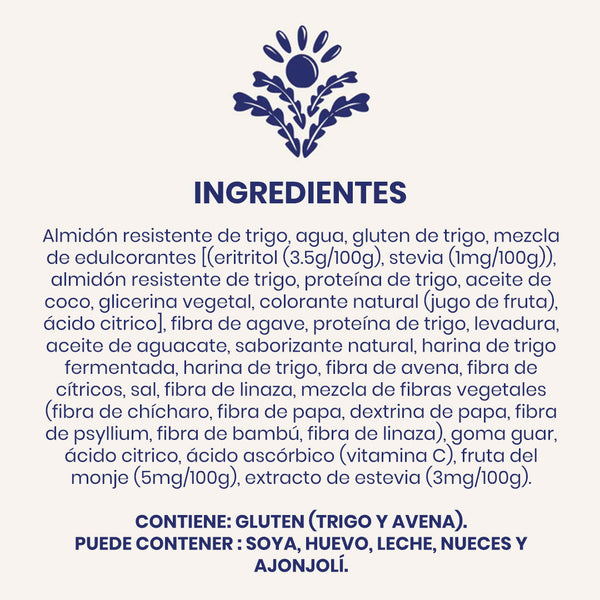 ingredientes bagels sola sabor mora azul