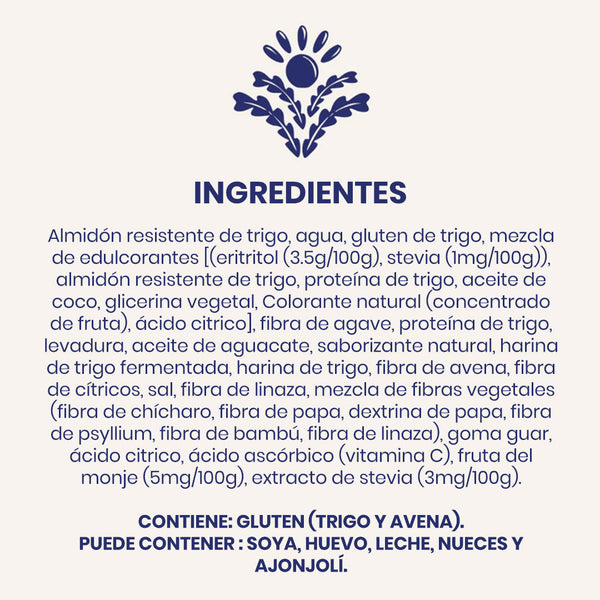 ingredientes bagels sola sabor mora azul