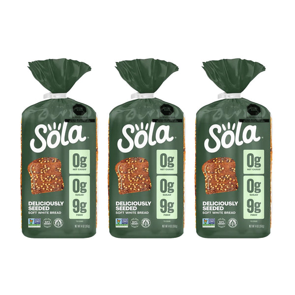 Pack 3 Panes Keto Mutigrano Sin Azúcar