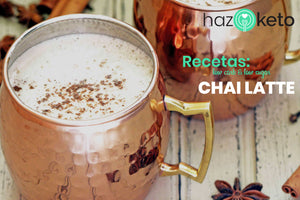 receta de chai latte baja en carbohidratos