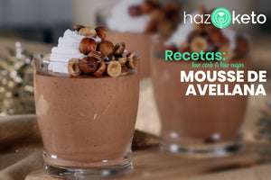 Receta mousse de avellana bajo en carbohidratos