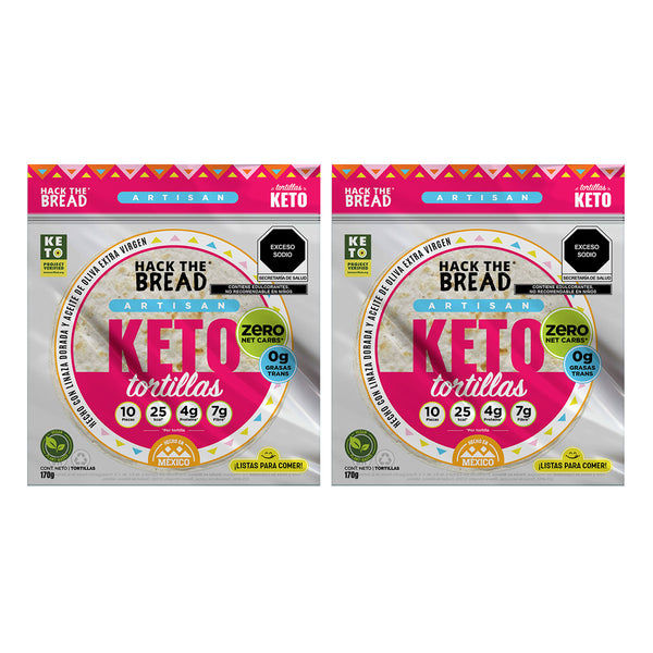 pack de tortillas keto