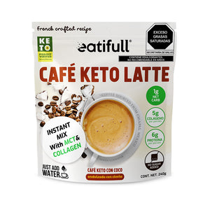 Keto Coffee o Café Keto Latte con MCT y Colágeno Premium – Haz KETO -  Productos KETO