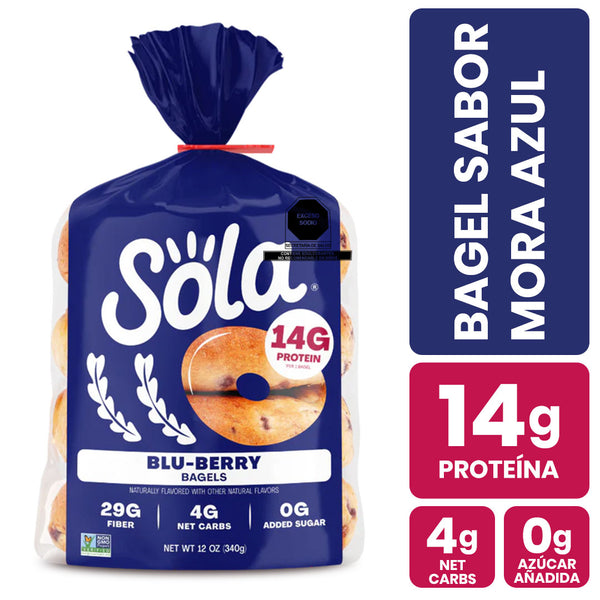 bagels mora azul low carb