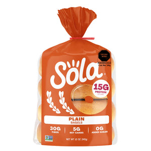 bagels alto en proteína