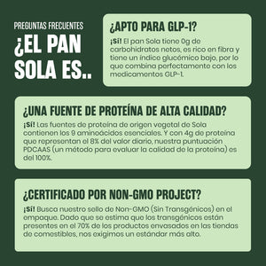 Beneficios del pan keto marca SOLA