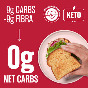 pan blanco de caja keto y low carb