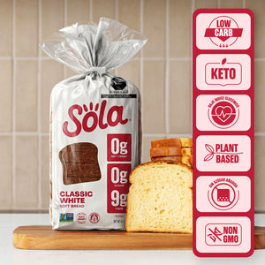 pan blanco vegano y keto de sola