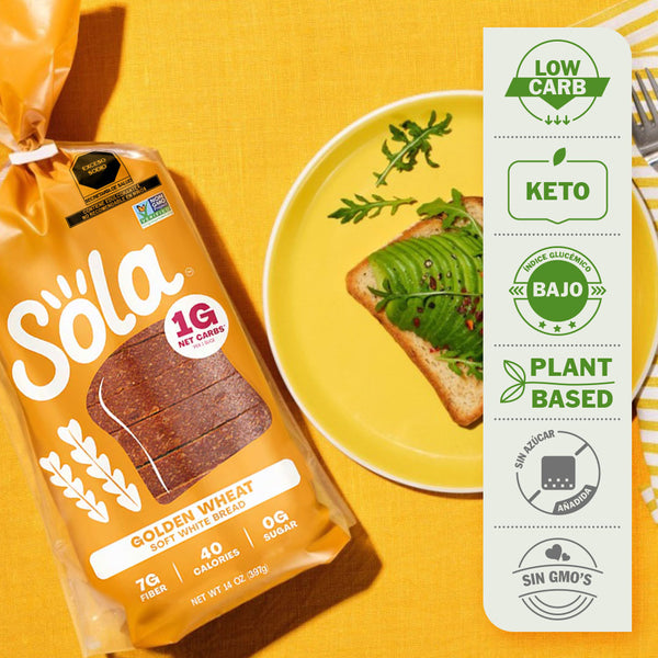 pan vegano y keto de sola