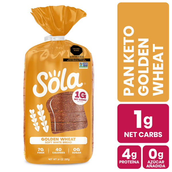 pan de caja sabor golden wheat low carb