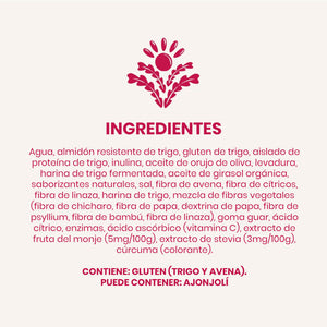 ingredientes pan keto de caja sabor mantequilla bajo en carbs