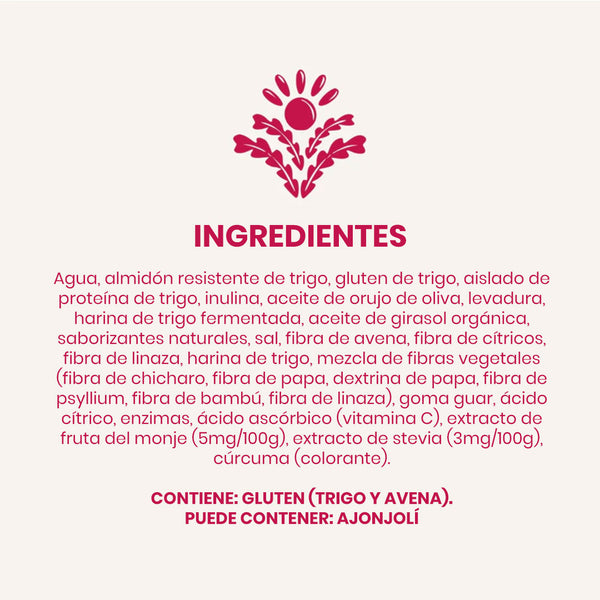 ingredientes pan keto de caja sabor mantequilla bajo en carbs