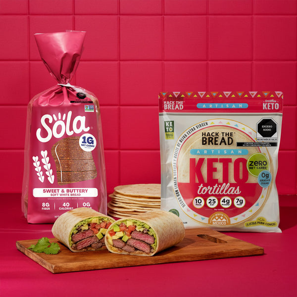 Tortillas y Pan Keto
