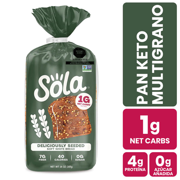 Pan Keto Mutigrano Sin Azúcar lowcarb