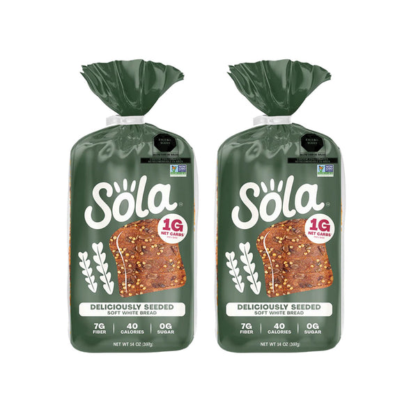 pack 2 Panes Keto Mutigrano Sin Azúcar