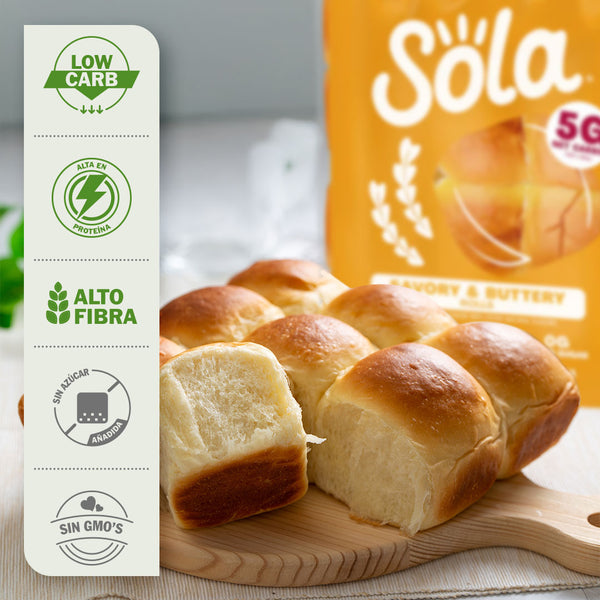 panecillos hawaianos sola low carb